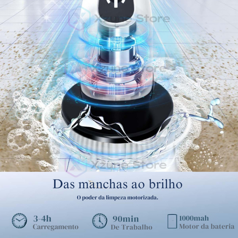 Magic zunne, Escova de limpeza elétrica sem fio Multifuncional