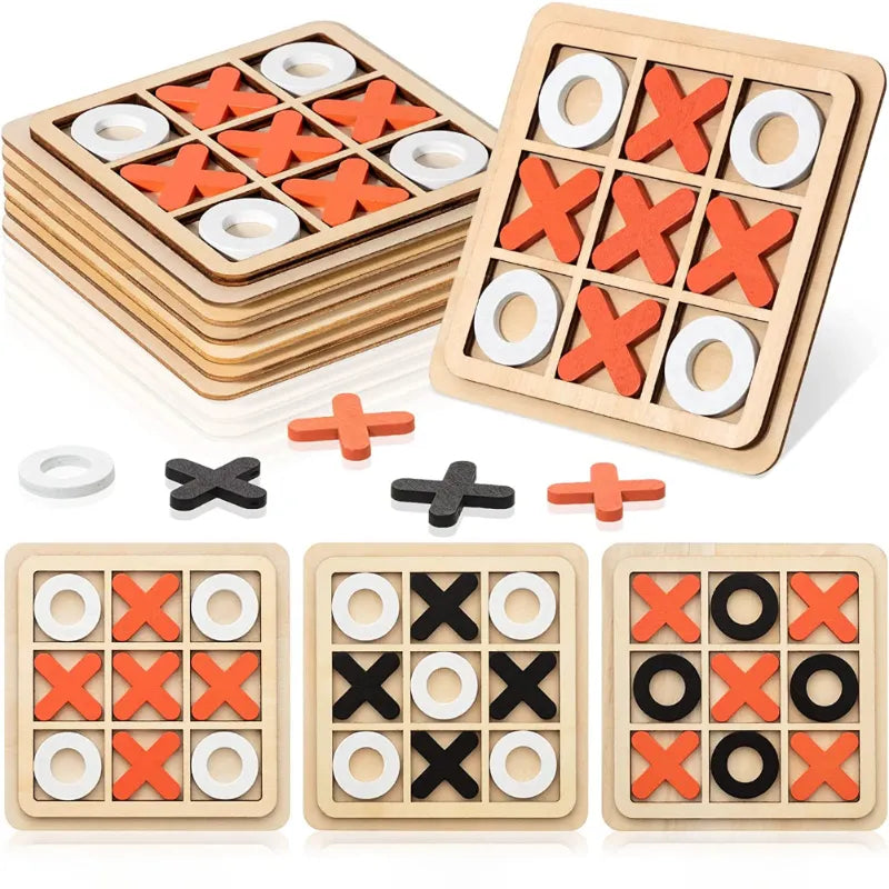 Montessori Jogo da Velha, Brinquedos Educativos Para Crianças