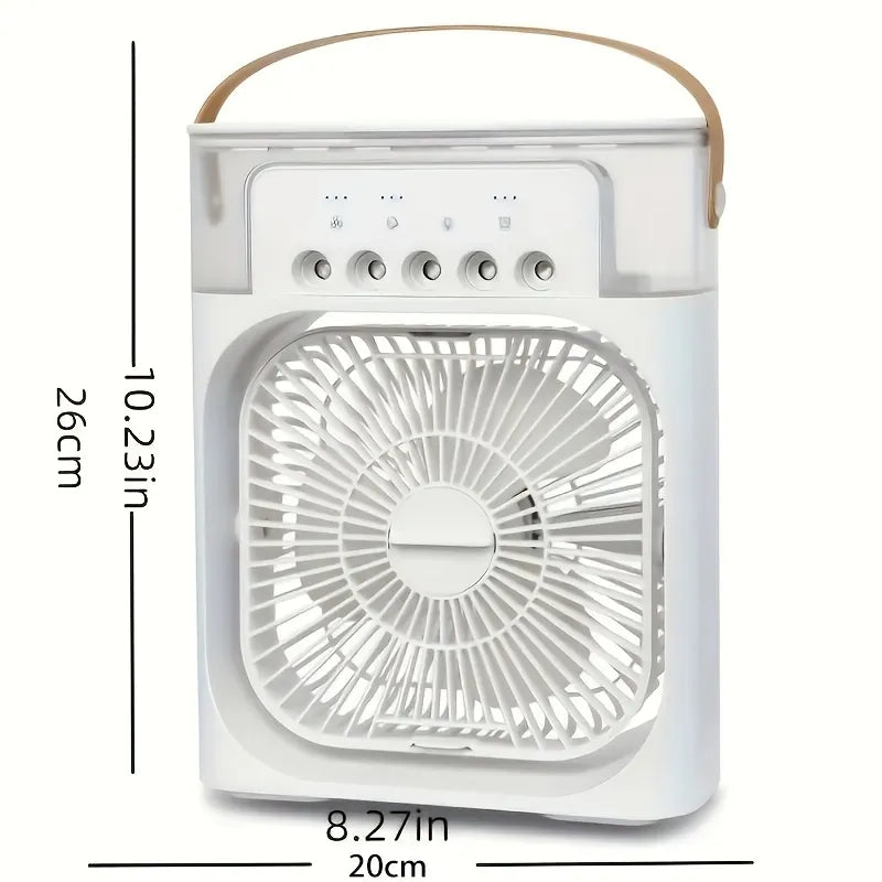 Ventilador Portátil com Humidificador